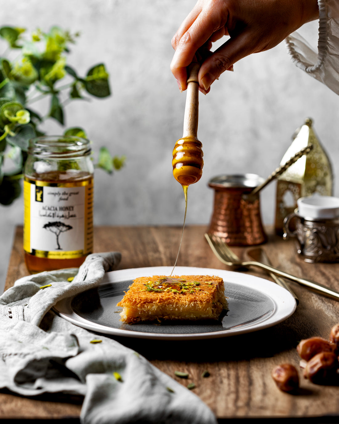 Sweet Corner: Kunafa with Acacia Honey