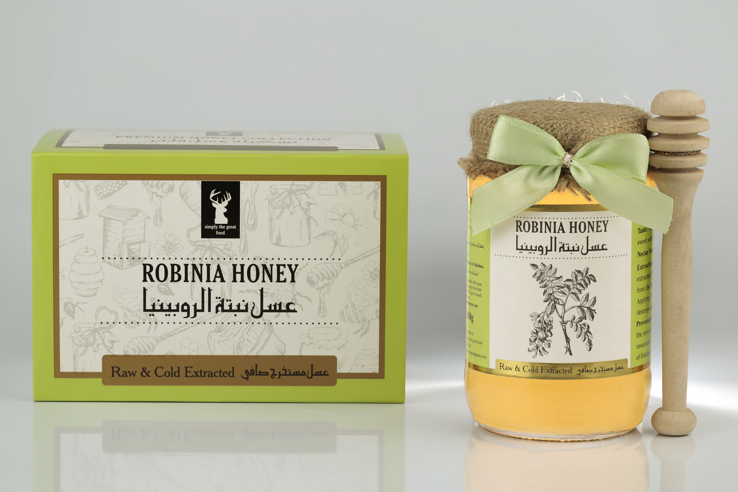 Robinia Honey عسل نبته الروبينيا