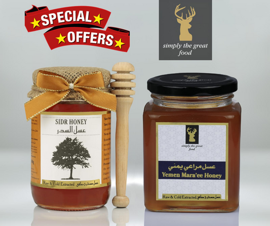 Sidr Honey & Yemen Mara'ee Honey
