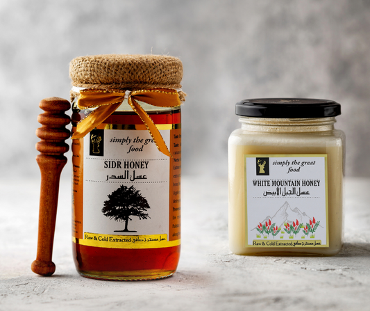 Sidr Honey & White Mountain Honey